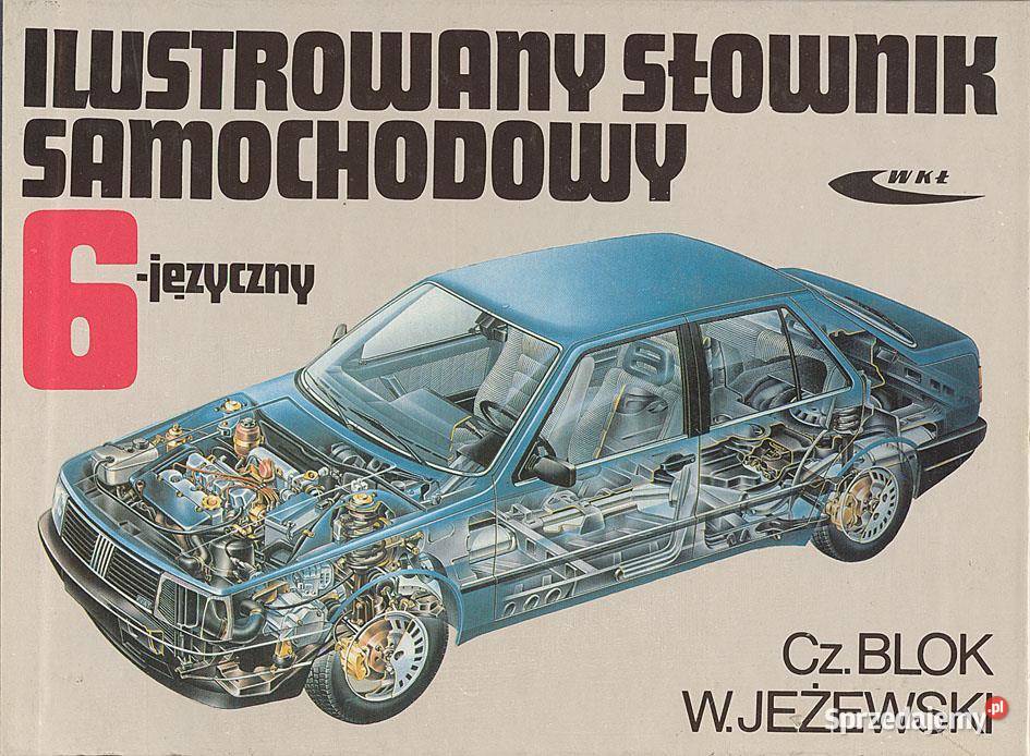 Ilustrowany słownik samochodowy 6języczny zachodniopomorskie Szczecin