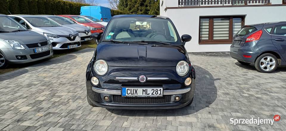 Fiat 500 12LOUNGEBEZWYPADEKpanoramaklima Wadowice sprzedam