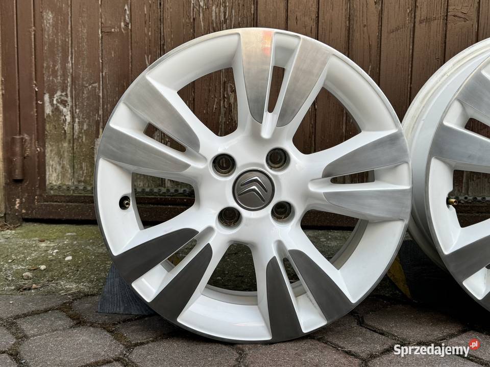Alufelgi Citroen 4x108 16 6J ET 22 Średnica 16" Biała Podlaska