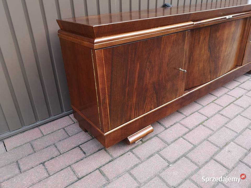 Komoda ARTDECO RTV Niska Orzech 200 Zgrabna Swarzędz sprzedam
