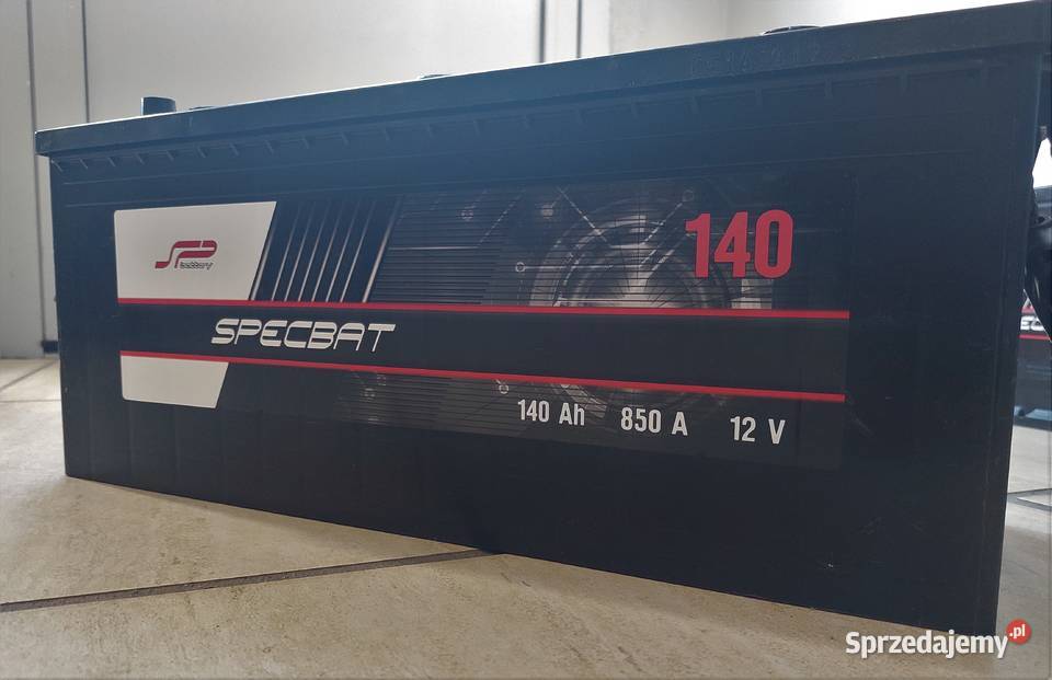 Akumulator SPECBAT 140Ah 900A Ostrów Ostrów Wielkopolski sprzedam