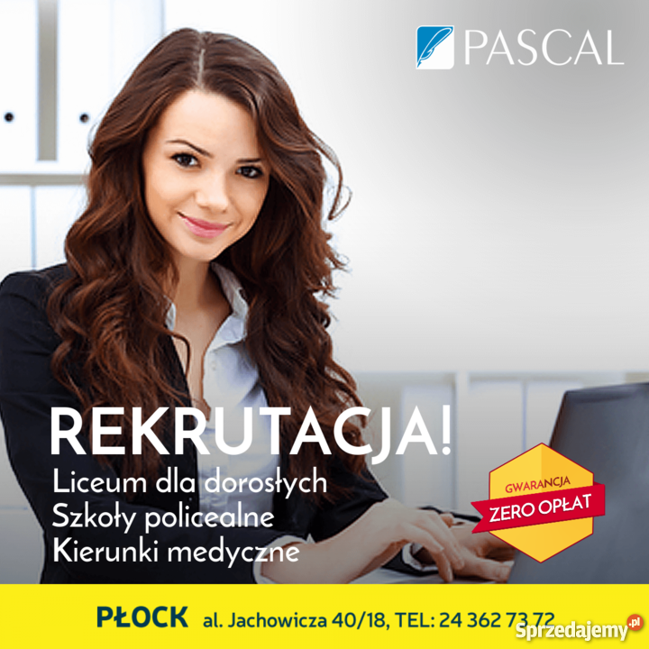 DARMOWE szkoły dorosłych LO szkoły policealne Sierpc