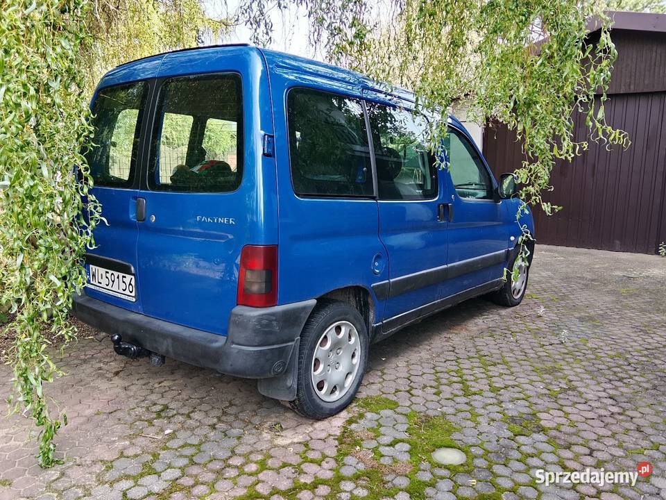Peugeot Partner XT 14 BG radio