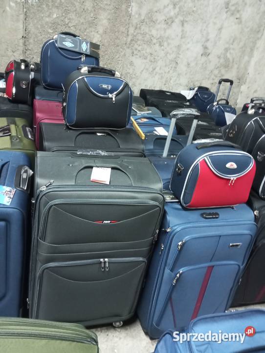 walizka duża 140 litrowa z grubej codury na 4 Torby, plecaki i walizki