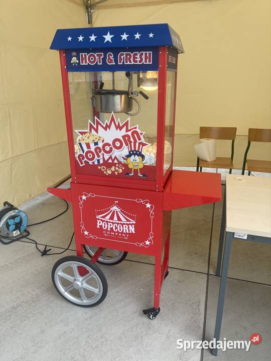 Maszyna do popcornu na wynajem z obsługą bez Białystok