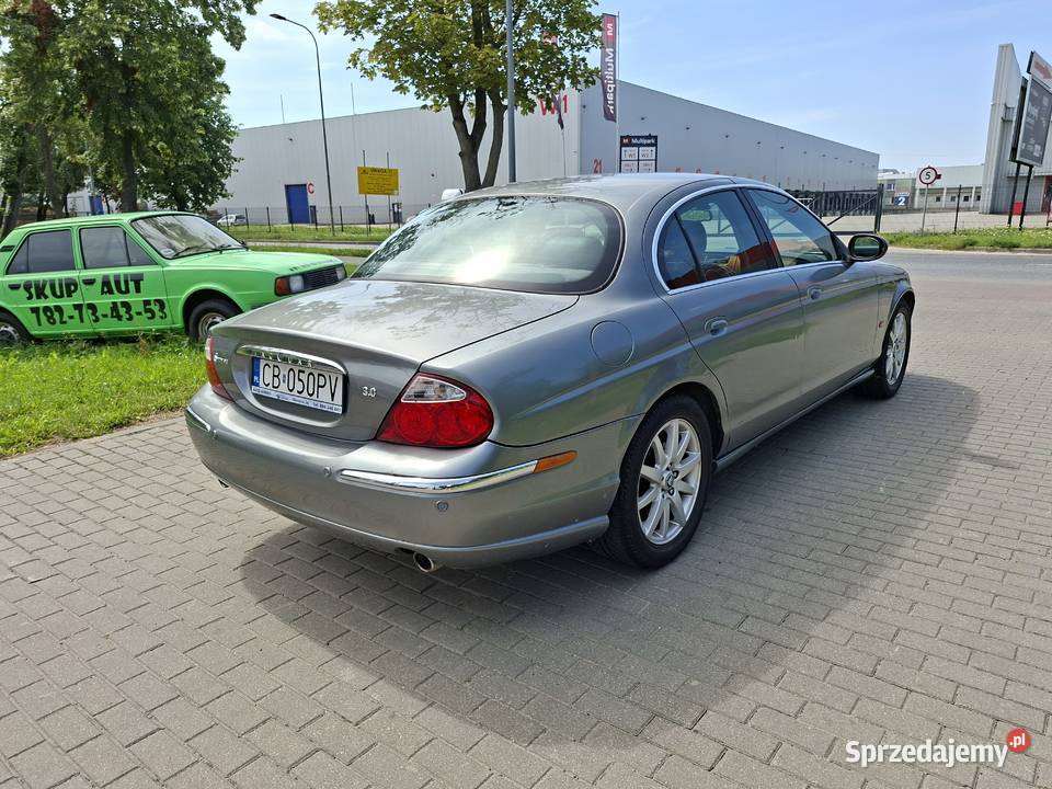 Jaguar Stype stan techniczny Możliwa zamiana aluminiowe felgi Bydgoszcz sprzedam
