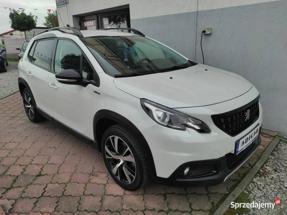 Peugeot 2008 GTline klimatronik biała perła bluetooth 2008 Racibórz