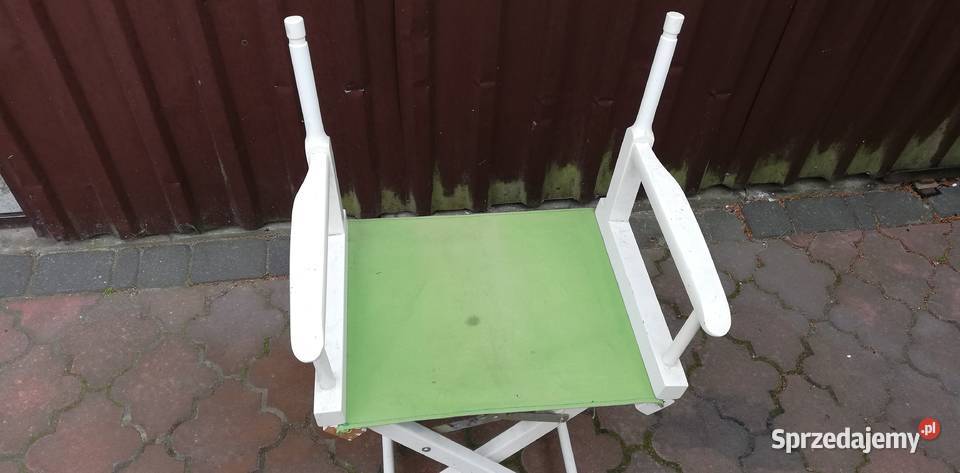 Krzesło reżysera składane drewniane fotel na Garwolin