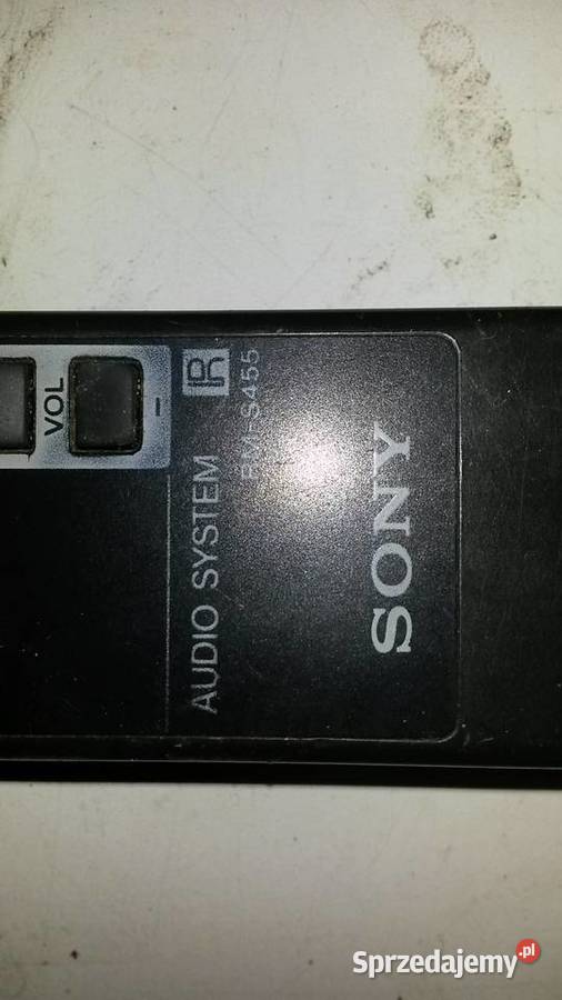 Pilot Sony RMS455 wielkopolskie Poznań