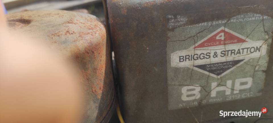 Silnik Briggs agregat 8 HP urwana korba nowy Żelisławice sprzedam