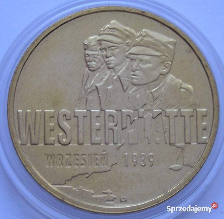Polska 2 złote 2009 Westerplatte stan 12 łódzkie Łódź
