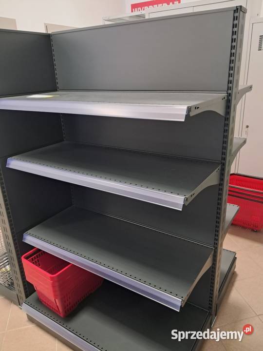Gondola wolnostojąca z regałem dostawką gondoli Tarnów