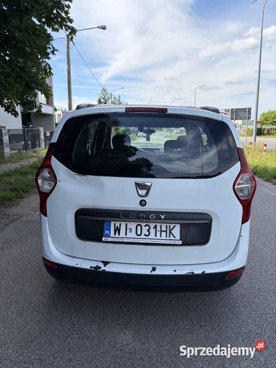Dacia Lodgy gaz benzyna nieuszkodzony sprzedam