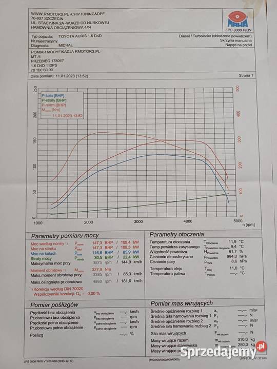 Toyota Auris Auris 16 D4D poLift 150 112 2015 Auris