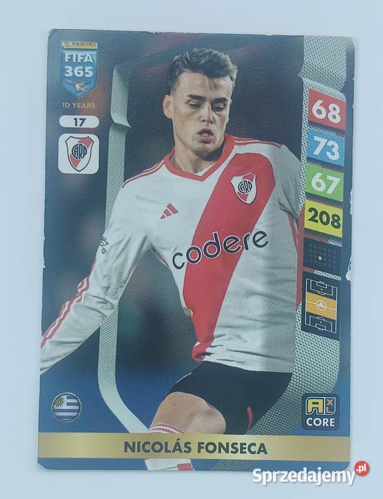 Nicolas Fonseca 17 karta Fifa 365 Adrenaline XL Zbylitowska Góra sprzedam