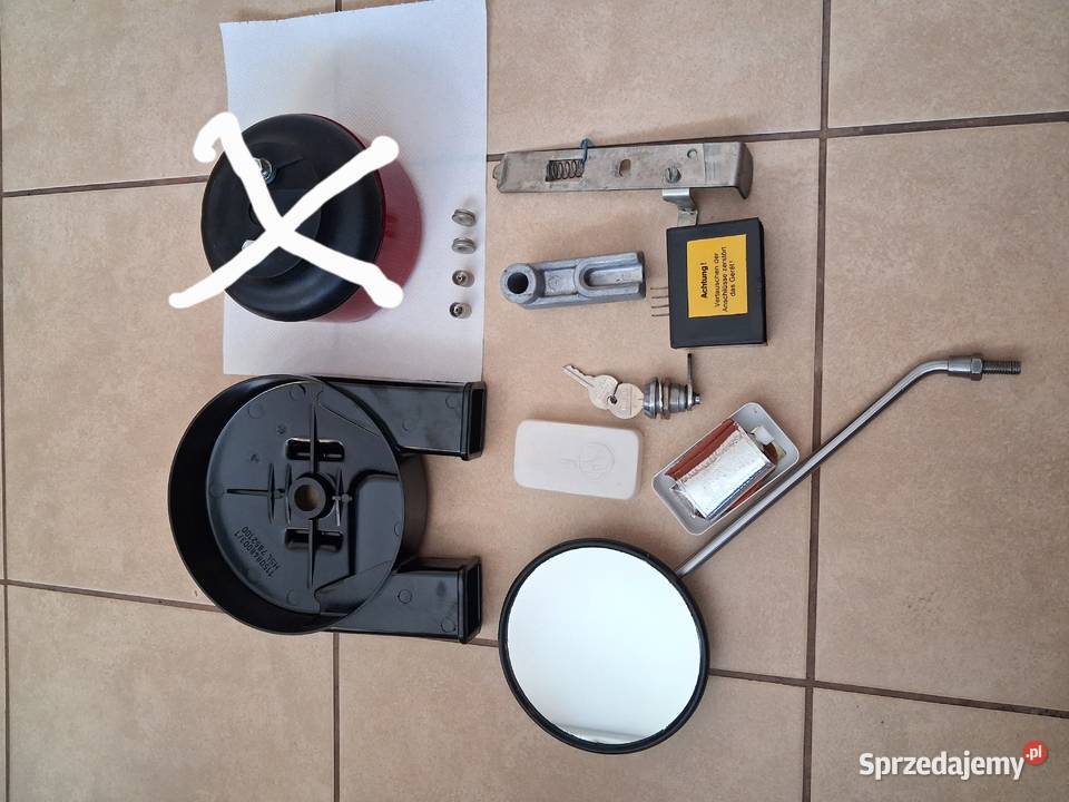 Cześć orginalne nowe używane ddr simson sr 50 Mysłowice