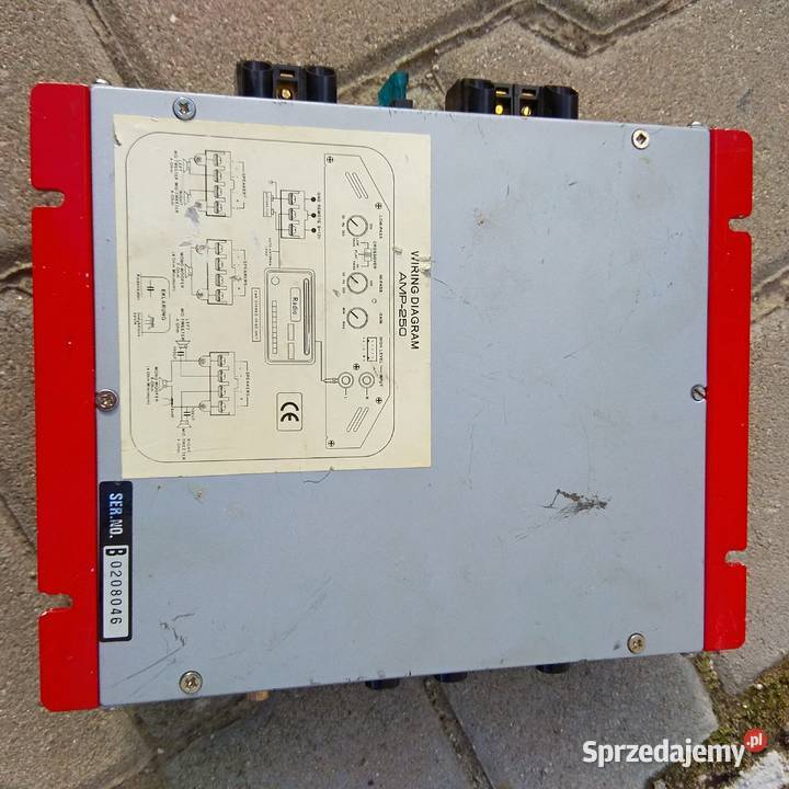 Wzmacniacz car audio XXL AMP250 300W mosfet dolnośląskie Świebodzice