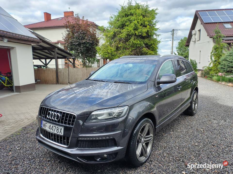 Na sprzedaż Audi Q7 2014 42 TDI V8 340 Niski mazowieckie