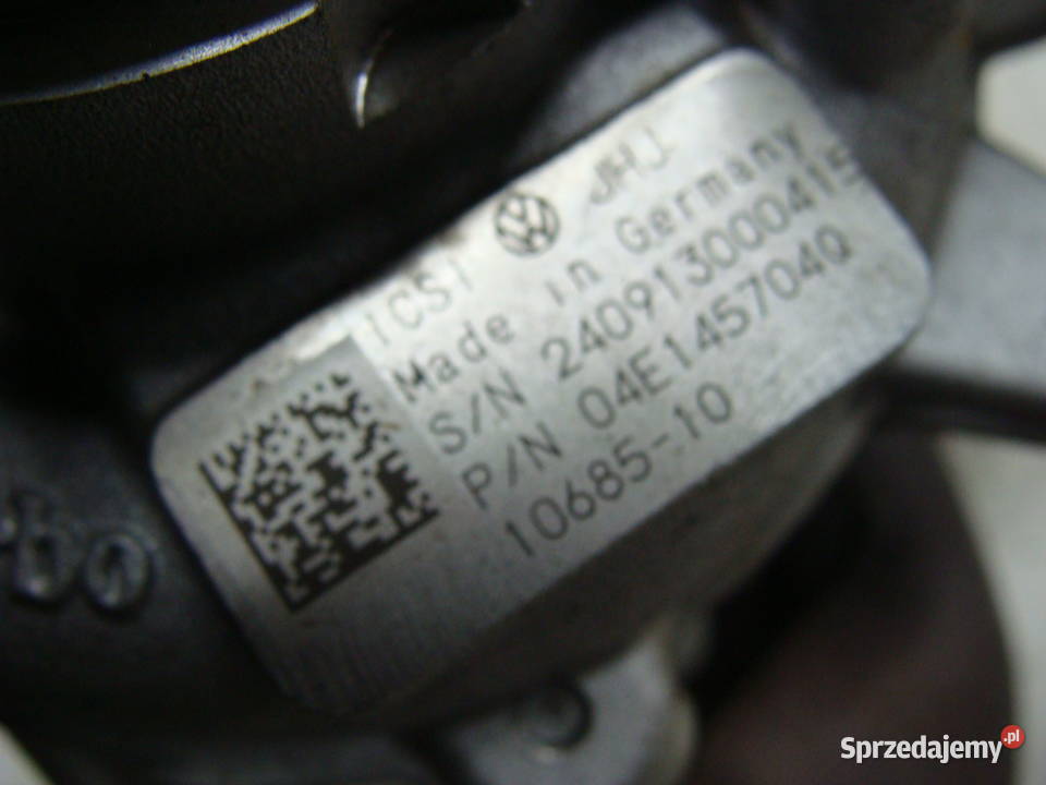TURBOSPRĘŻARKA VW AUDI 14 TSI NOWA 04E145704Q Goleniów