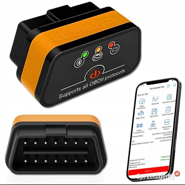 Skaner obd2 Gadgety motoryzacyjne Białachowo