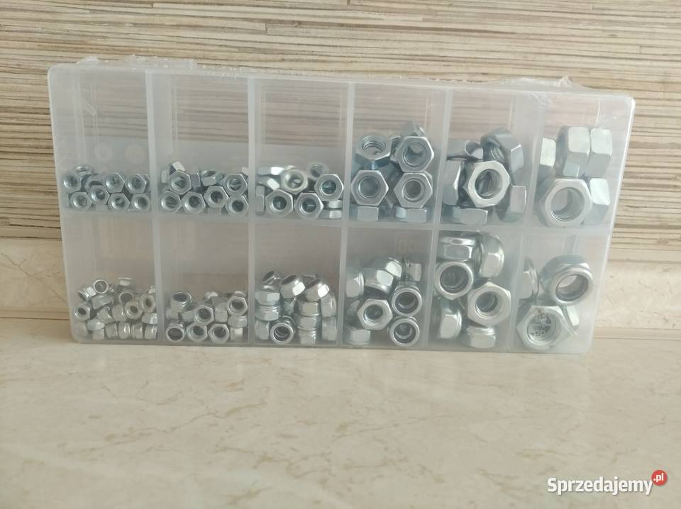 NAJTANIEJ Zestaw Podkładek 600el Nakrętek 300el Pozostałe śląskie sprzedam