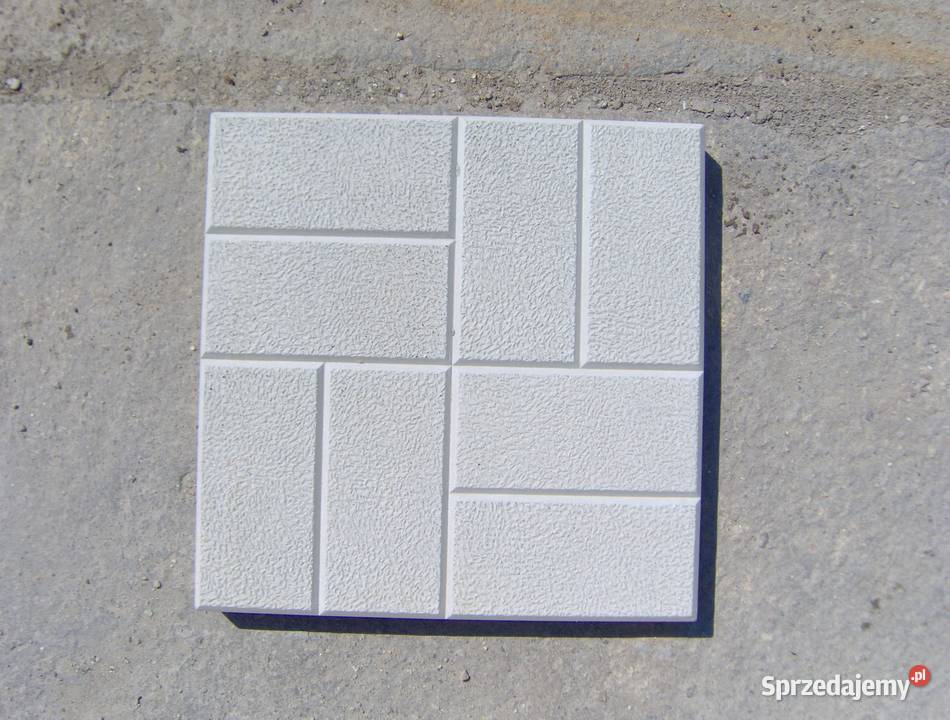 Płytki betonowe płyty chodnikowe 40x40x5 Piersno