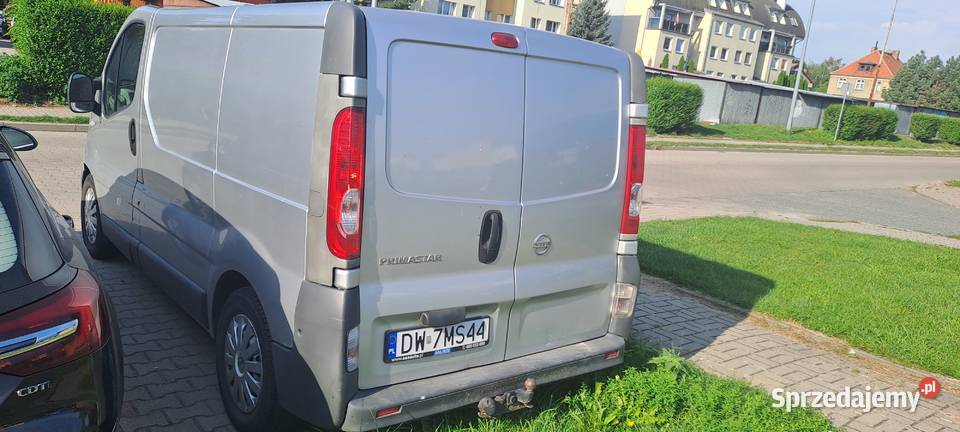 Nissan Primastar 20 Diesel 2007 3osobowy Hak Wrocław