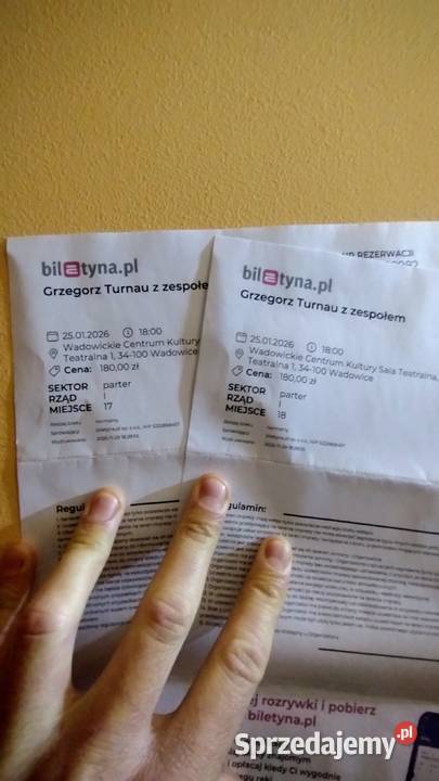Dwa bilety Grzegorz Turnau 25012026 Kraków