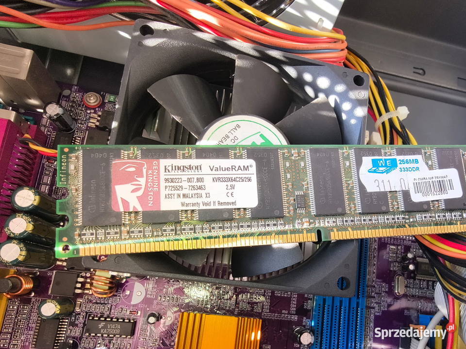 Komputer stacjonarny retro Duron 1200MHzECS Topola Wielka