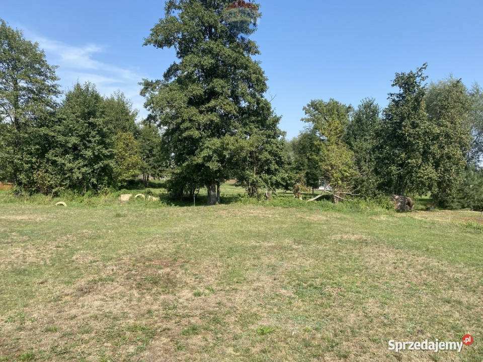 Działka rzeką Liwiec mazowieckie Wólka Paplińska