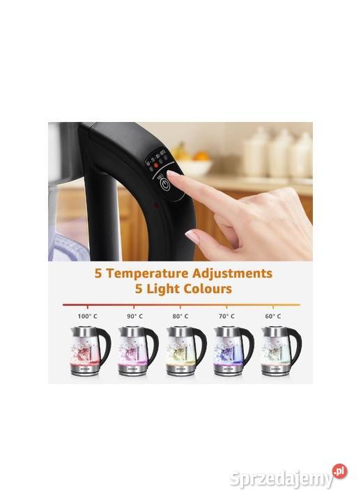 Czajnik elektryczny z regulacją temperatury CRIS Czajniki Mysłaków sprzedam