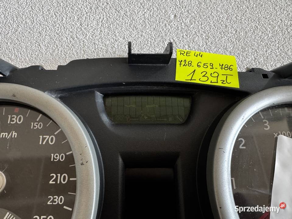 LICZNIK ZEGARY RENAULT MEGANE II 15 DCI Liczniki i zegary Warszawa