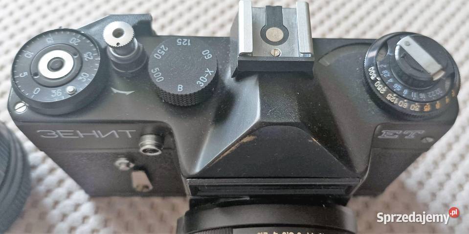 Aparat fotograficzny ZENITH ET obiektyw mazowieckie