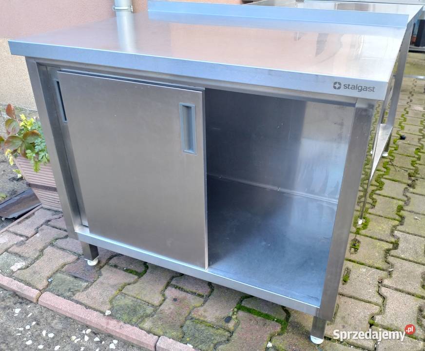 Stół gastronomiczny zabudowany 100x70x85 wielkopolskie Słupia Kapitulna sprzedam