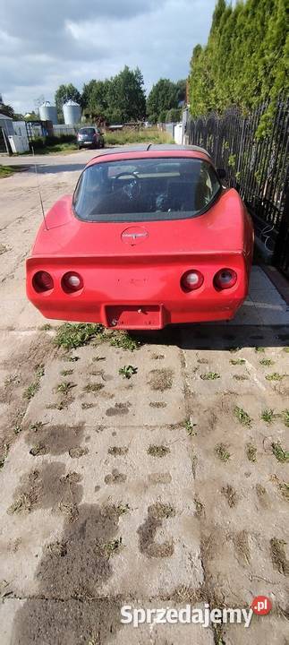 Chevrolet Corvette C3 1980 do renowacji z USA Pruszcz Gdański