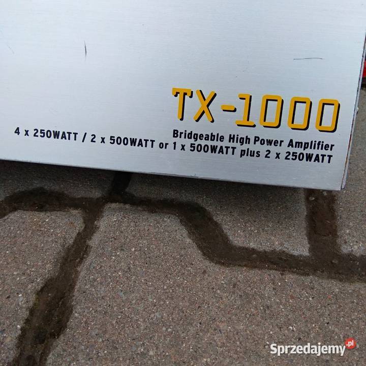 TOXIC TX 1000 Wzmacniacz samochodowy 1000 W 40A Wzmacniacze Świebodzice