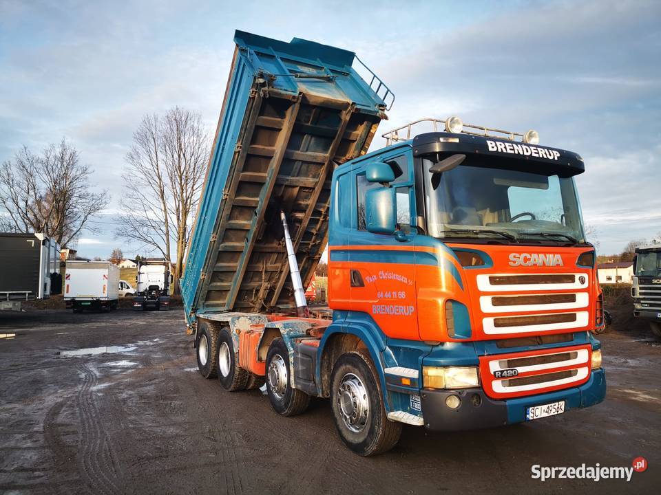 Scania R 420 8x4 Wywrotka Nowy silnik 11705cm3 śląskie Cieszyn