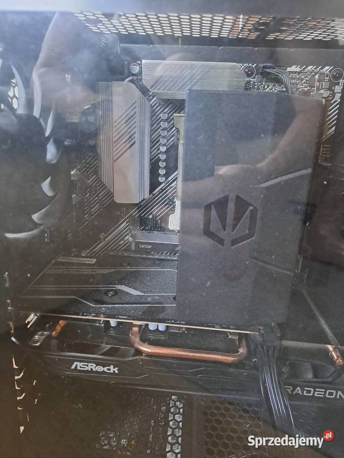Zestaw gamingowy komputer amd ryzen 7600 monitor Klasy AMD Athlon Radomyśl Wielki