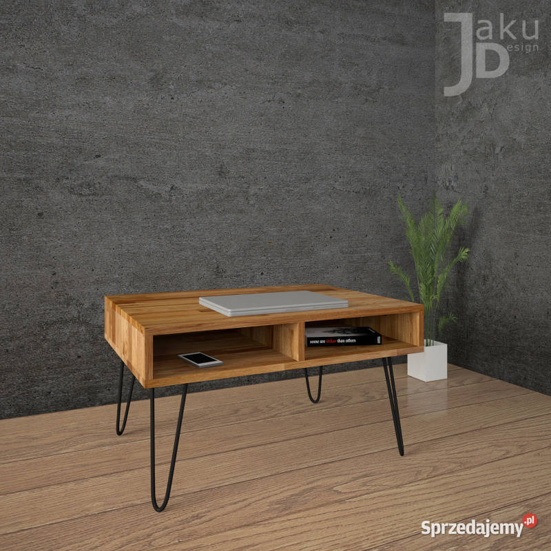 DUO stolik kawowy 80x60 dębowy Poznań