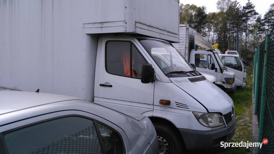 Mercedes Sprinter kontener aluminiowy meblowóz centralny zamek Tarnów
