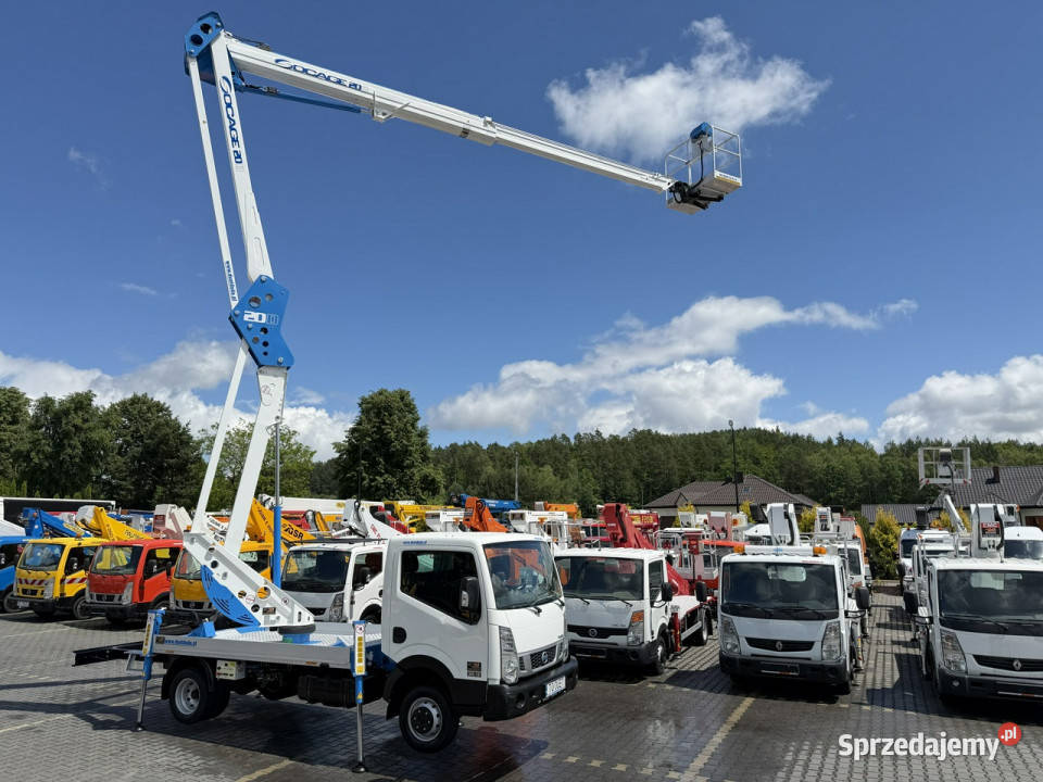 Nissan Cabstar Zwyżka Podnośnik Koszowy SOCAGE świętokrzyskie Widełki