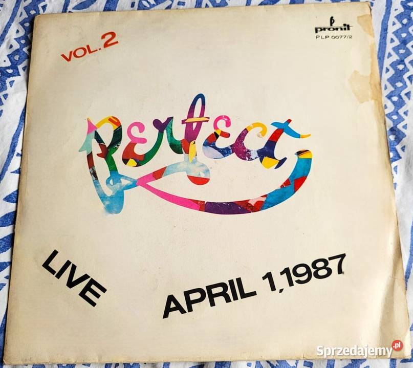 Perfect Live April 11987 Vol 2 płyta winylowa w płyta winylowa