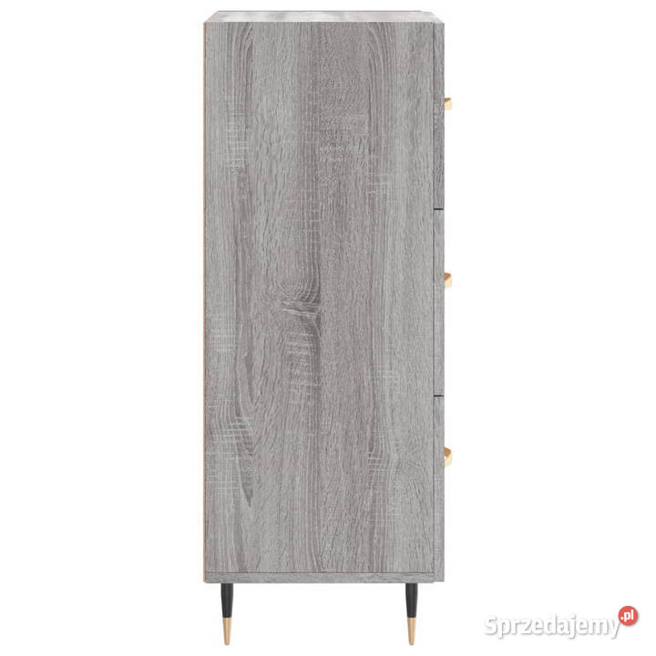 Szafka szary dąb sonoma 345x34x90 materiał