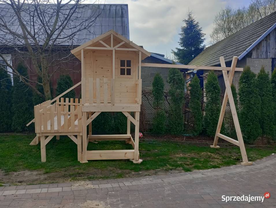 Domki drewniane place zabaw dzieci Dom i Ogród Mielec
