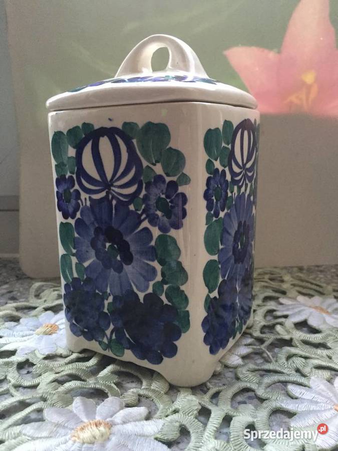 Ceramika Włocławek fajans malowany ręcznie Warszawa