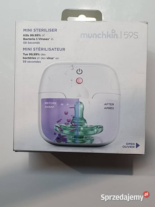 Mini sterylizator UV do smoczków Munchkin 59S Radom