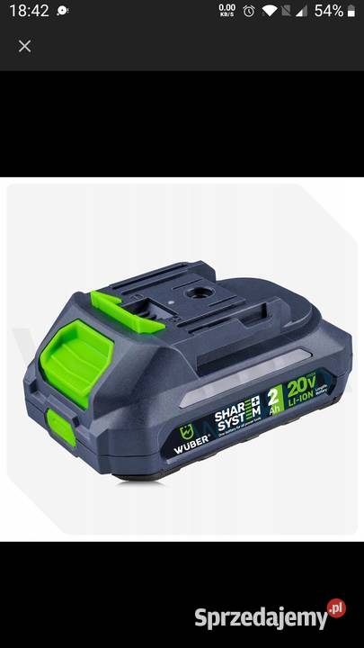 Akumulator WUBER 2ah 20v Frysztak sprzedam