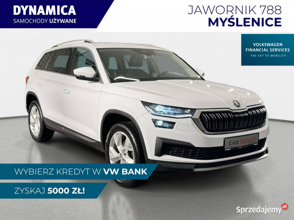 koda Kodiaq VAT 23 Style 15TSI 150 DSG 2023 r nieuszkodzony Myślenice sprzedam