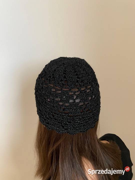 Ażurowa czapeczka dokerka lubelskie Jastków