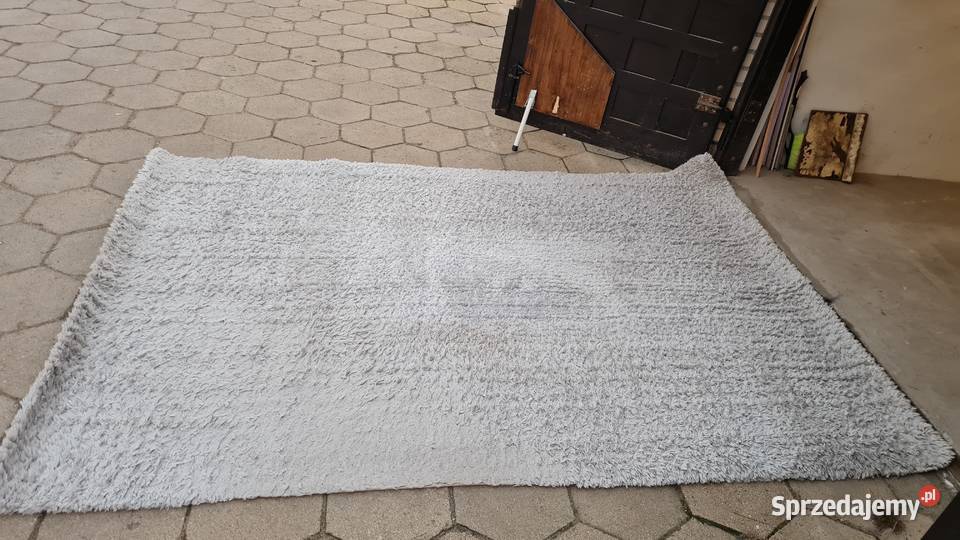 Dywan2 x 29 shaggi i 16 x 12 m gruby włos jasny Zambrów